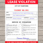 False Lease Violations