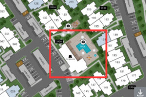 Zillow Diagram of Greystart Property Clubhouse